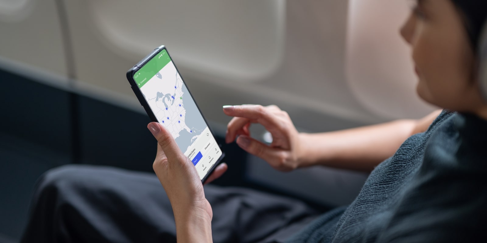 NordVPN quick setup on phone