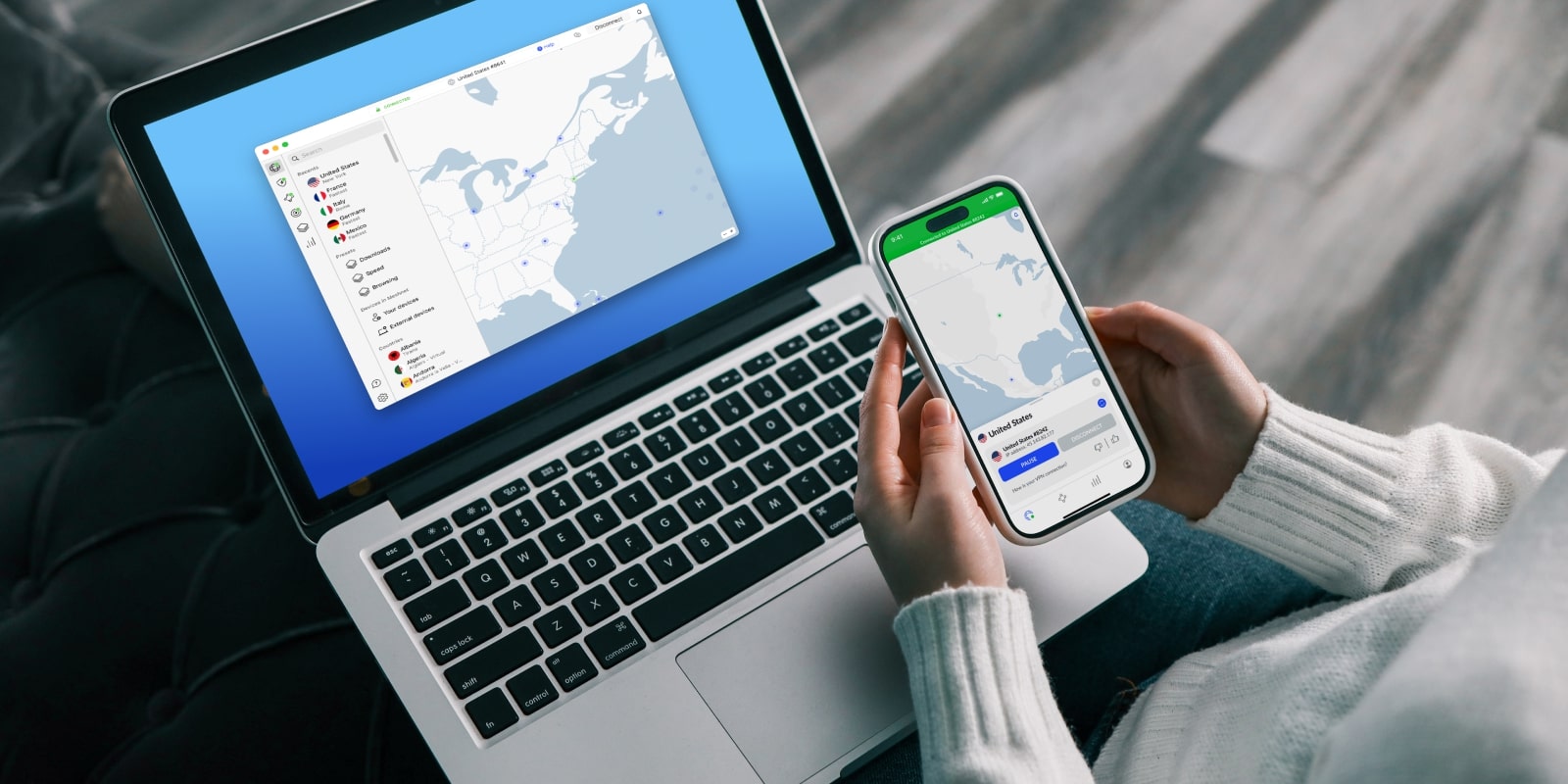 NordVPN on multiple devices for stable streaming